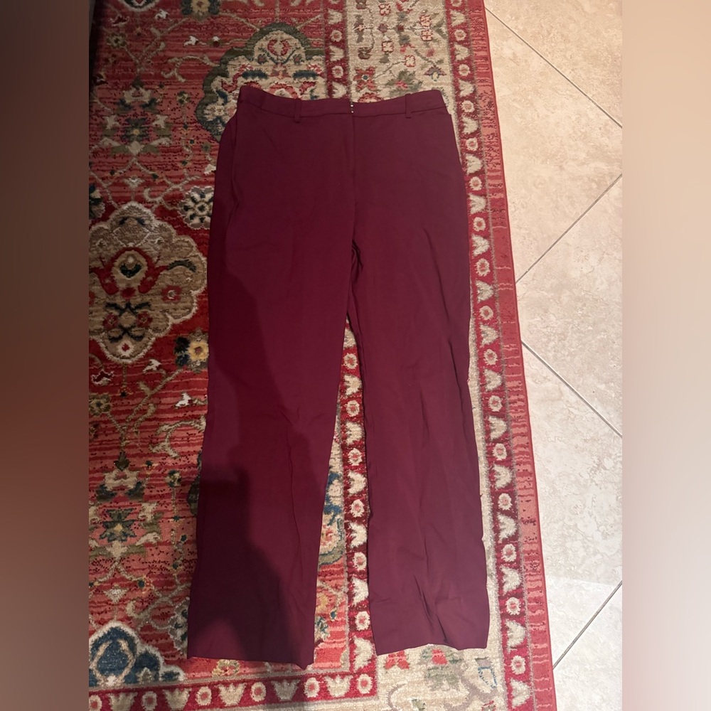 MM Lafleur The Smith Pant - Italian Wool Twill Shiraz